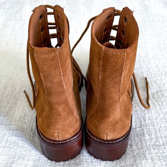 Madewell suede combat boots. - Picture 8 of 14